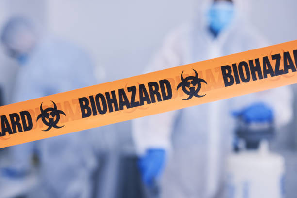 Professional Biohazard Cleanup technician working in Union, NE